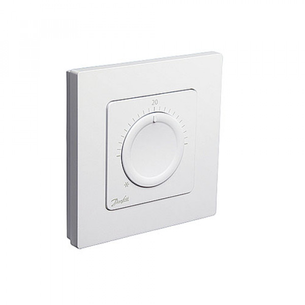 Danfoss Icon™ дисковый комнатный термостат, 230 В, накладной, Данфосс
