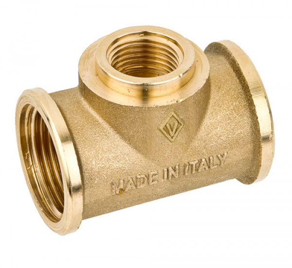Тройник переходной Бугатти 3/4"х1/2", внутренняя резьба, Bugatti