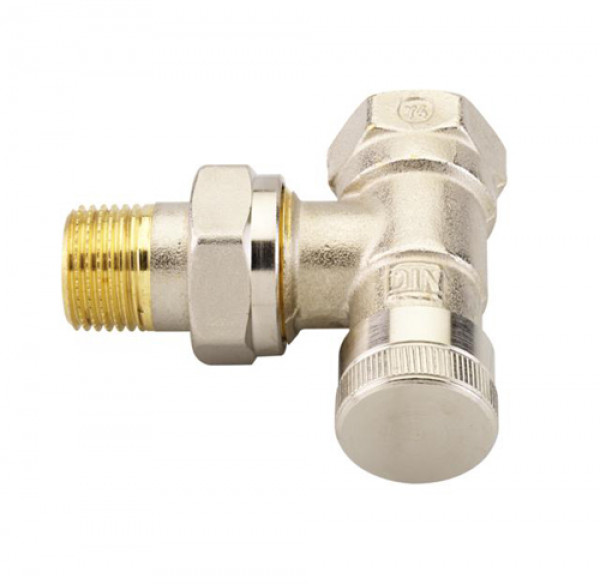 Данфосс клапан RLV, Ду 15, угл. никелир., Danfoss