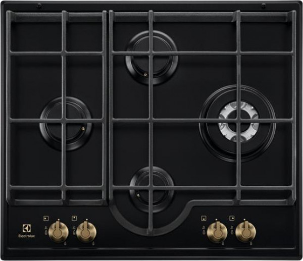 Газовая варочная панель Electrolux GPE363RBB Rococo 60 cm