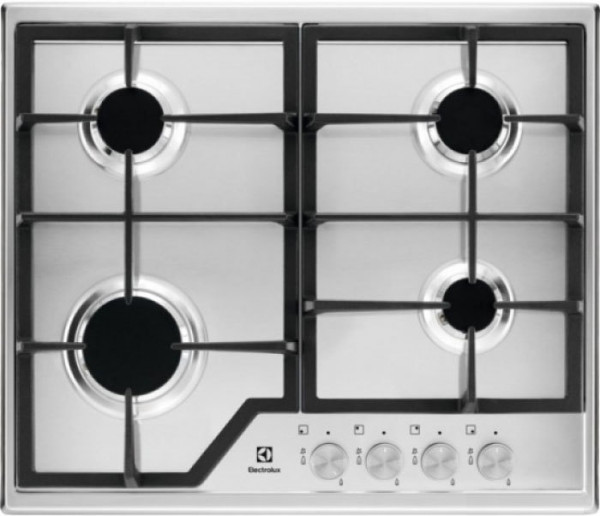 Газовая варочная панель Electrolux GEE263MX 60 cm