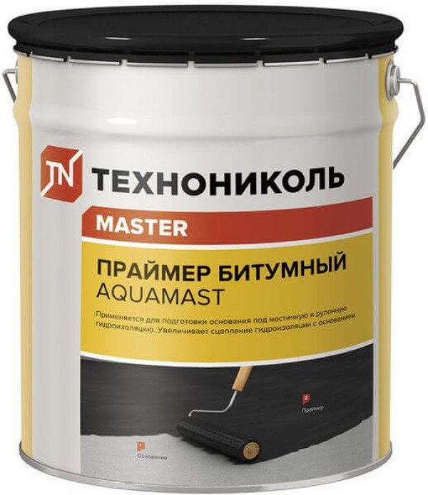 Праймер битумный ТехноНИКОЛЬ AquaMast 18 л