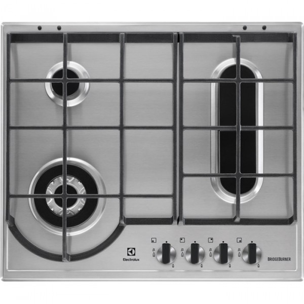 Газовая варочная панель Electrolux GPE963FX 60 cm