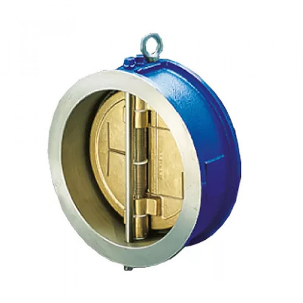 Клапан обратный Данфосс Ду 400 NVD 805 пружинный двухстворчатый,  Danfoss