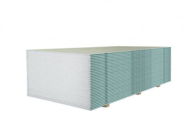 КНАУФ-лист влагостойкий (ГСП-Н2) 2500х1200х12,5 мм