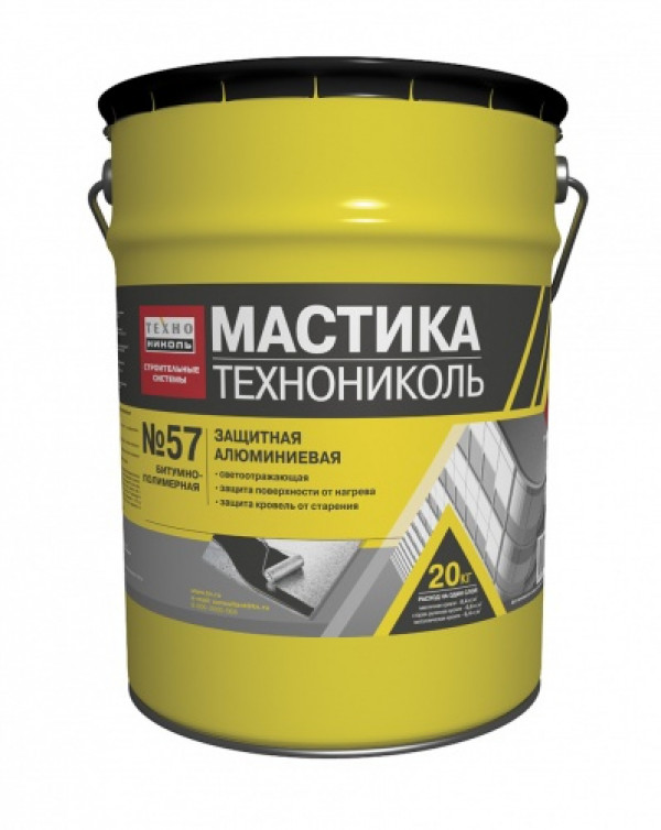 Лак битумный ТехноНИКОЛЬ №25 20 кг