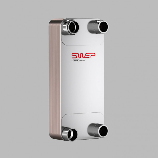 Паяный пластинчатый теплообменник SWEP B400T