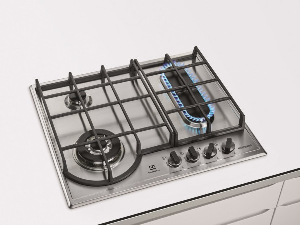 Газовая варочная панель Electrolux GPE963FX 60 cm
