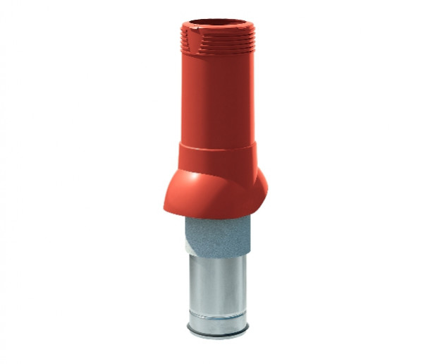 Вентиляционный выход D125/160 (H 500) ТехноНиколь красный