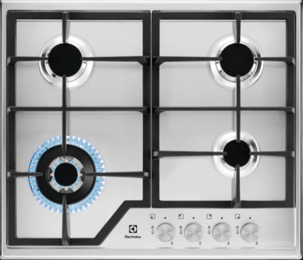 Газовая варочная панель Electrolux GEE363MX 60 cm