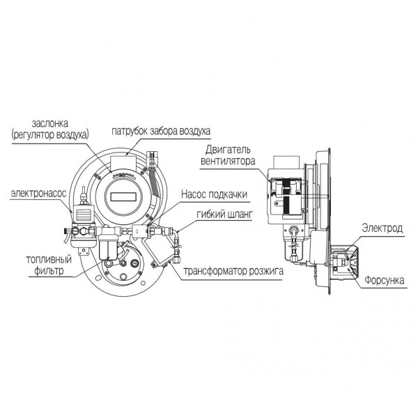Navien LST-30K White-Silver, Дизельный котёл Навьен