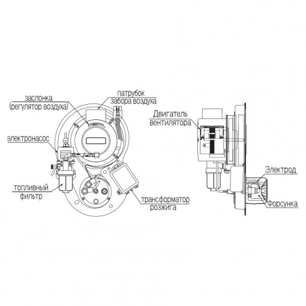 Navien LFA-24K, Дизельный котёл Навьен