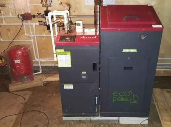 Kiturami KRP-50PA, Напольный пеллетный котёл Китурами