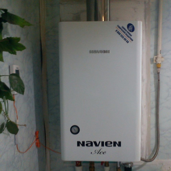 Navien Ace-16A Atmo White, Газовый настенный котёл Навиен