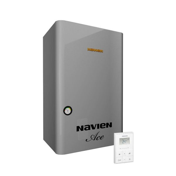 Navien Ace-30K Turbo Silver, Газовый настенный котёл Навиен