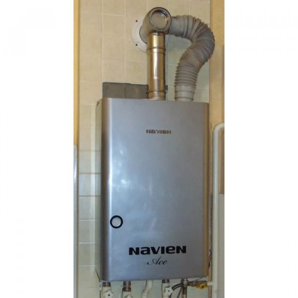 Navien Ace-30K Turbo Silver, Газовый настенный котёл Навиен