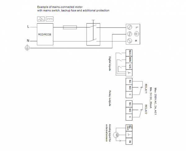 Схема подключения grundfos