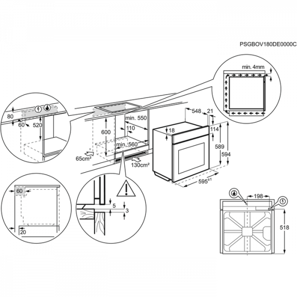 Газовый духовой шкаф Electrolux EOG92102CX
