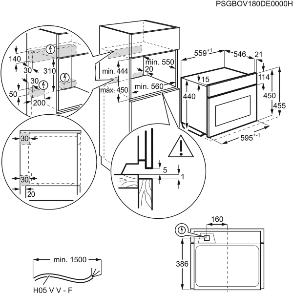 Компактный духовой шкаф Electrolux EVY7800AAV