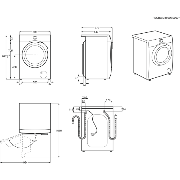 Стиральная машина с сушкой Electrolux EW7WR268S