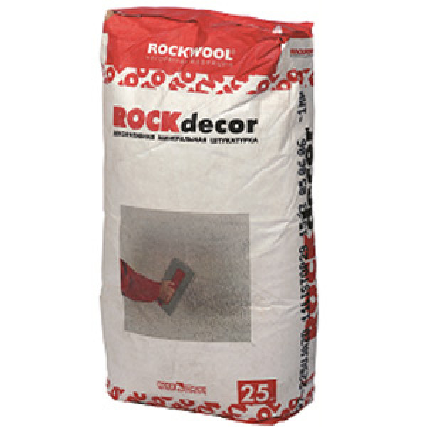 Минеральная штукатурка Rockwool ROCKdecor S