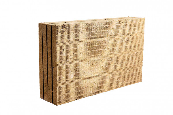 Каменная вата ROCKWOOL Рокфасад 1000 х 600 х 100 мм 2 шт. в упаковке