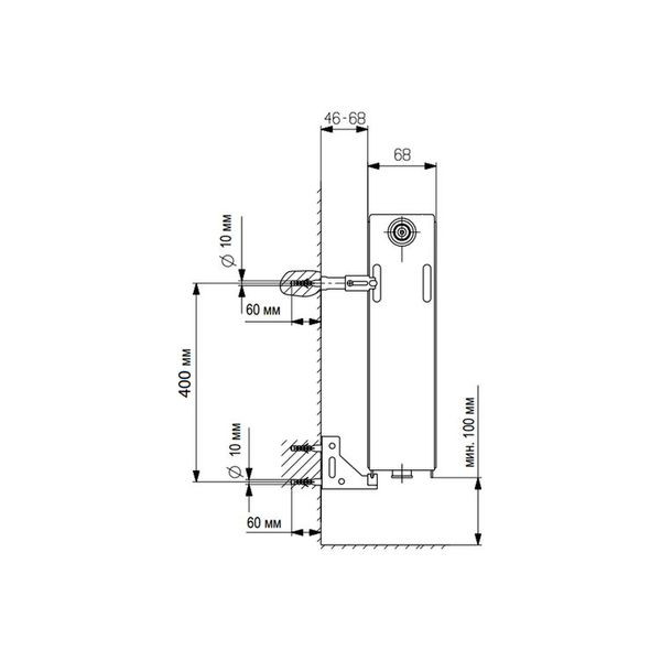 Vaillant V-21-500-1200, Стальной панельный радиатор Вайлант