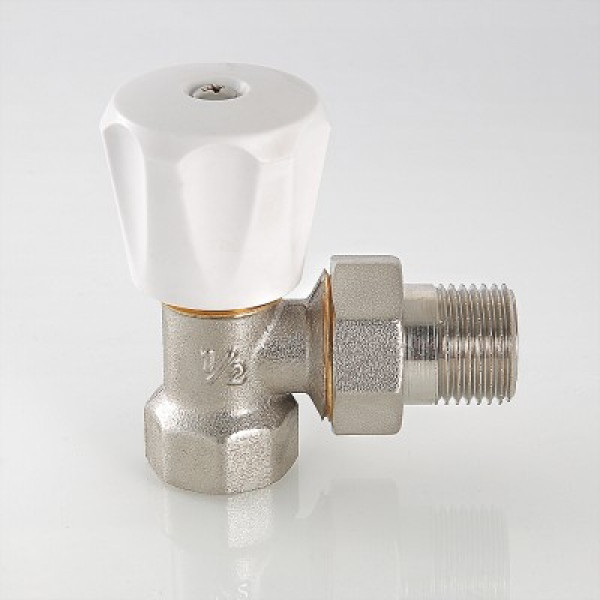 Валтек VT.007.LN 3/4" клапан регулирующий угловой компактный, Valtec