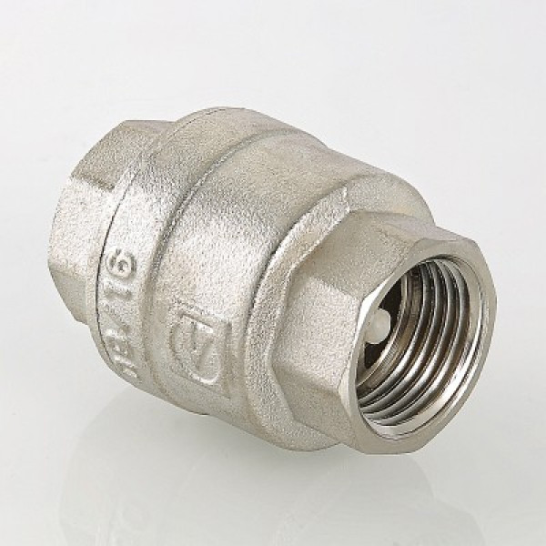 Валтек VT.161.N 1" обратный клапан никелированный, Valtec
