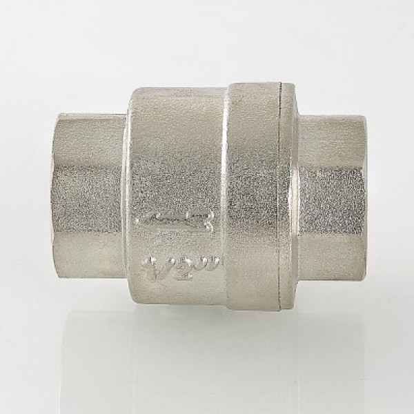 Валтек VT.161.N 1 1/2" обратный клапан никелированный, Valtec
