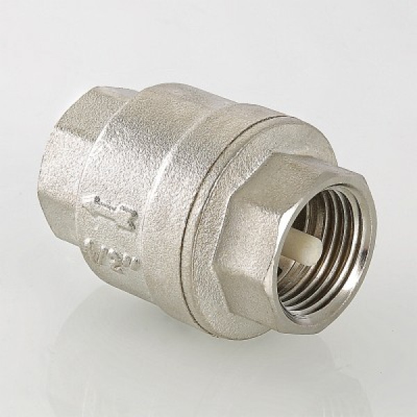 Валтек VT.161.N 1/2" обратный клапан никелированный, Valtec