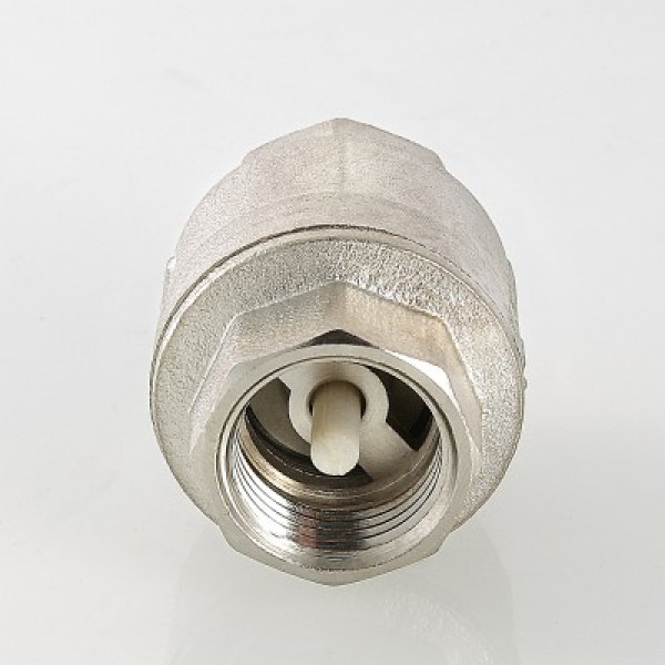 Валтек VT.161.N 1 1/4" обратный клапан никелированный, Valtec