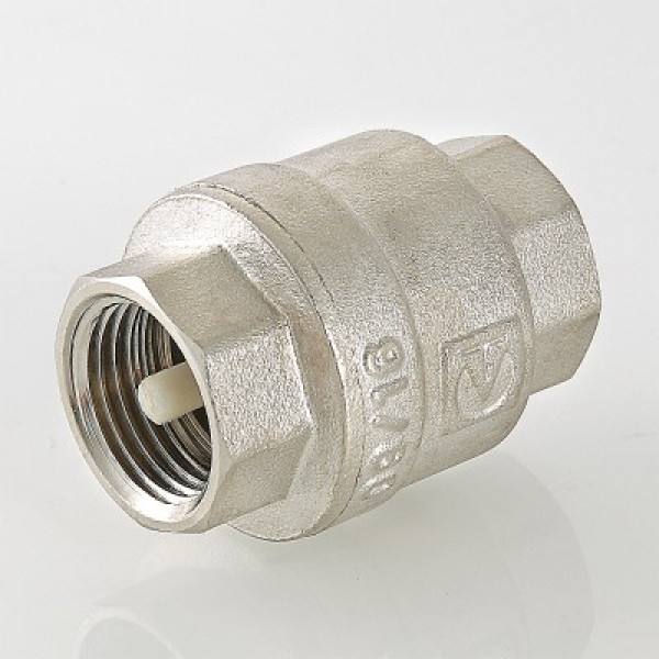 Валтек VT.161.N 1 1/2" обратный клапан никелированный, Valtec