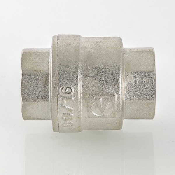 Валтек VT.161.N 1 1/4" обратный клапан никелированный, Valtec