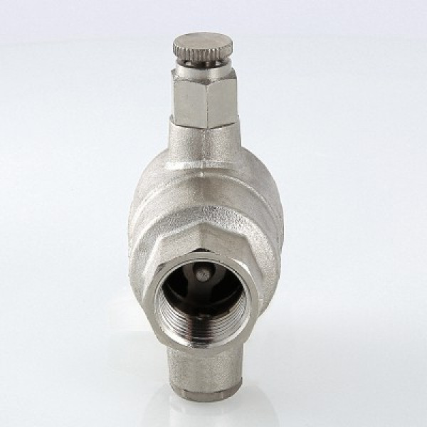 Валтек VT.171.N 1 1/4" обратный клапан с дренажем и воздухоотводчиком, Valtec