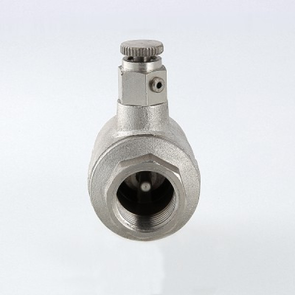 Валтек VT.171.N 1 1/4" обратный клапан с дренажем и воздухоотводчиком, Valtec