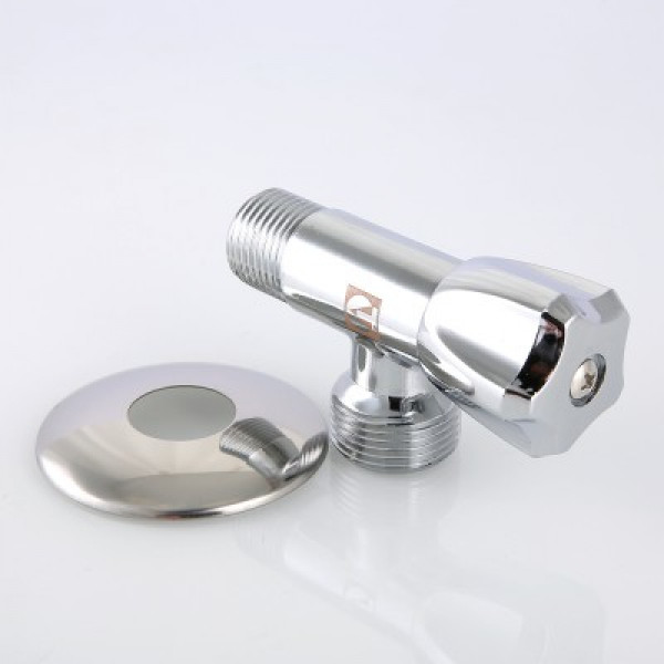 Вентиль Валтек VT.240.N 1/2" х 1/2" угловой для подключения бытовой техники, Valtec