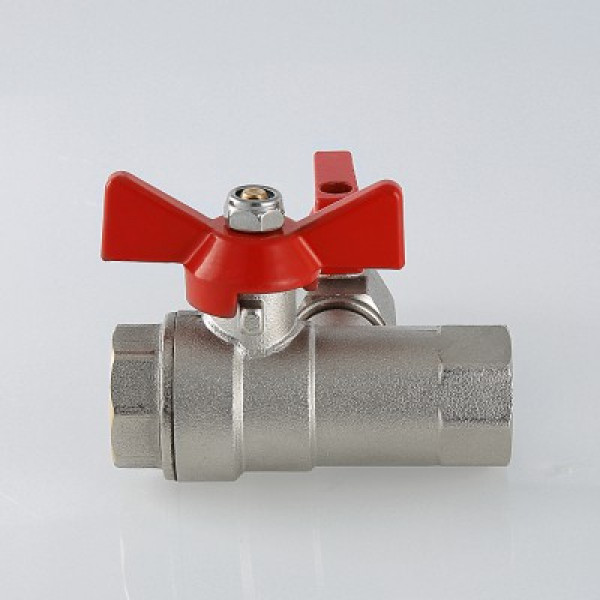 Кран шаровой Валтек VT.248.N.04 с обратным клапаном и дренажом, Ду 15, Valtec
