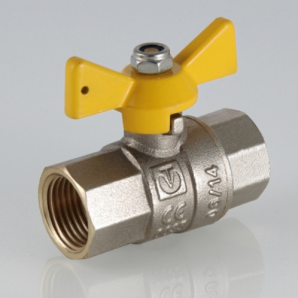 Кран шаровой для газа Валтек Valgas VT.277.N, Ду 20, Valtec