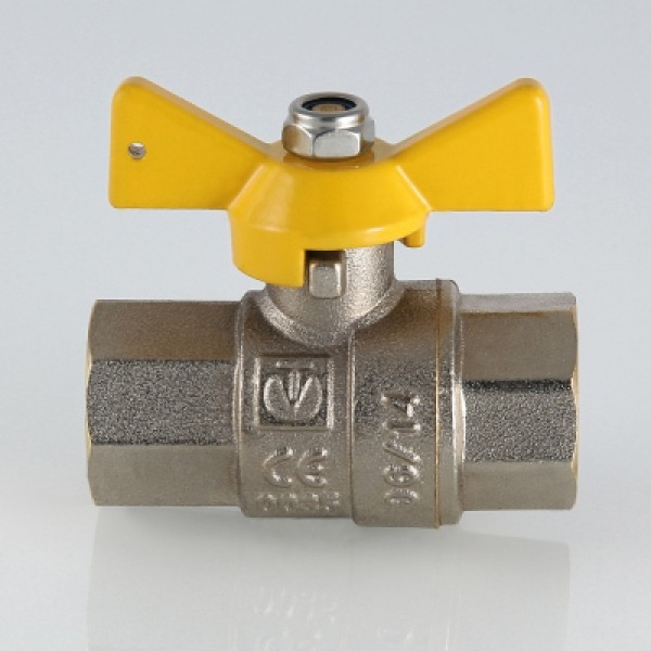 Кран шаровой для газа Валтек Valgas VT.277.N, Ду 20, Valtec