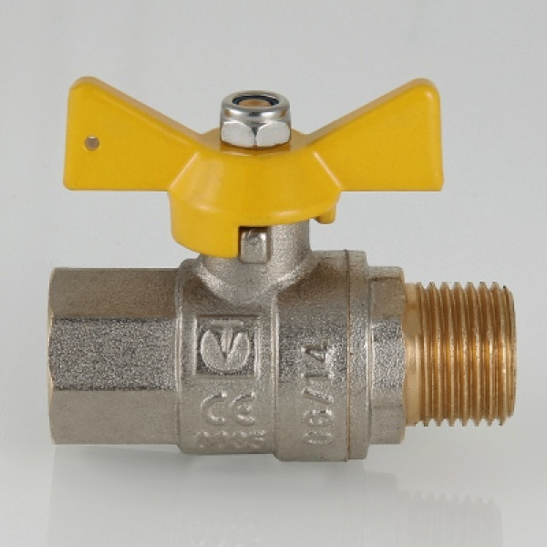 Кран шаровой для газа Валтек Valgas VT.278.N, Ду 20, Valtec