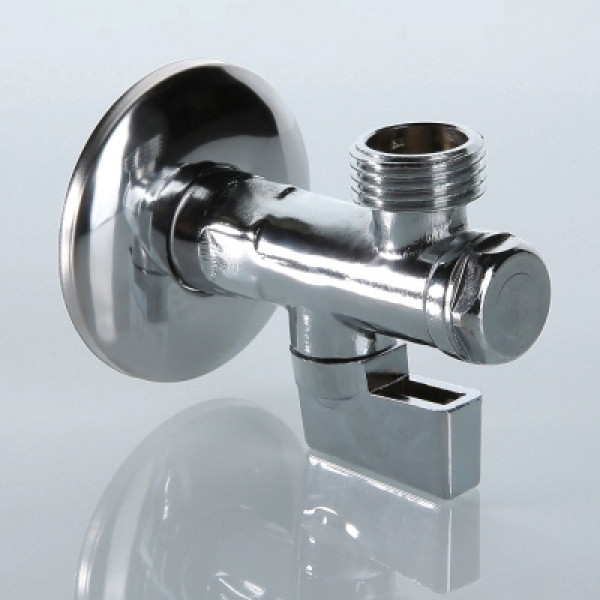 Бытовой шаровой кран Валтек VT.282.N 1/2" х 1/2" угловой с фильтром, Valtec