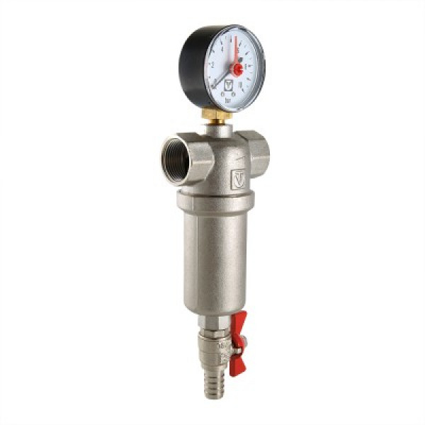 Валтек VT.389.N 3/4" фильтр механической очистки промывной каскадный, Valtec