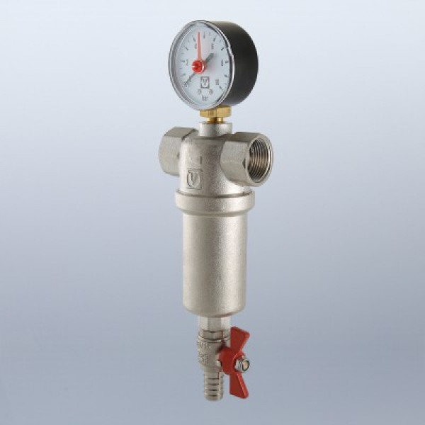 Валтек VT.389.N 3/4" фильтр механической очистки промывной каскадный, Valtec