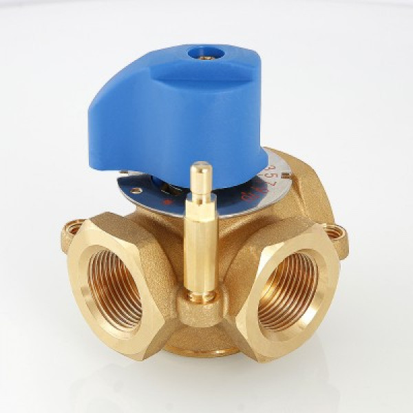 Валтек VT.MIX03.G 3/4" трехходовой смесительный клапан, Valtec