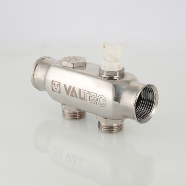 Коллектор Валтек VTc.505.SS, 1", 3 x 3/4", Valtec