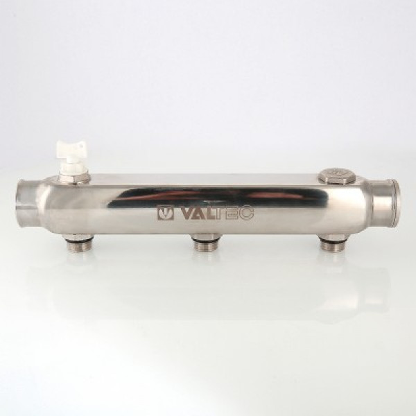Коллектор Валтек VTc.510.SS, 1 1/2", 3 x 3/4", Valtec