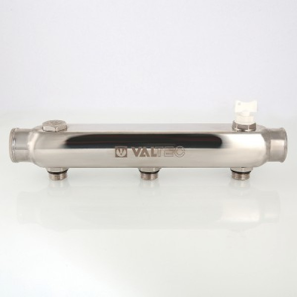 Коллектор Валтек VTc.510.SS, 1 1/2", 3 x 3/4", Valtec