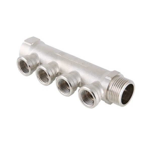 Коллектор Валтек VTc.550.N, 1", 4 х 1/2", Valtec