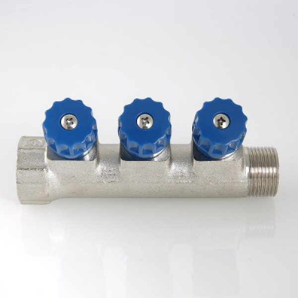 Коллектор Валтек VTc.560.N, 3/4", 3 х 1/2", Valtec